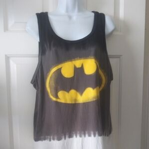 3/10 Batman Tank Top Unisex M Black Gray White